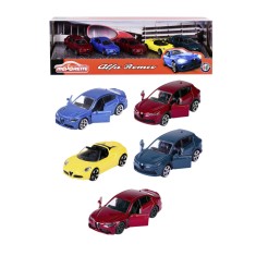 MAJORETTE MASINUTE METALICE SET 5 MASINI ALFA ROMEO