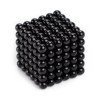 Neocube Bile Magnetice 216 piese, &Oslash;5mm, Negru - Joc Educativ, Constructii Magnetice, Antistres, Puzzle Magnetic