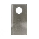 Cuțit rotativ st&acirc;nga 93 x 48 x 3 mm - &Oslash; 19 mm pentru cositoare PZ / Deutz-Fahr / Vicon