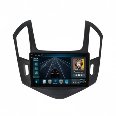 Navigatie Chevrolet Cruze (2013-2015) 2GB RAM Android 13 GPS Wi-FI Carplay Android Auto USB Bluetooth Radio Waze Touchscreen 9 inch foto