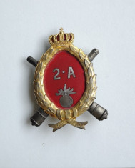 Insigna regiment de 7 ani - Regimentul 2 Artilerie foto