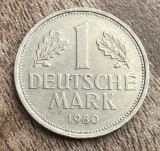 C50 - Moneda foarte veche - Germania - 1 marca - 1980 litera D