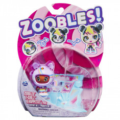 Zoobles Z-Girlz Figurina De Transformare Fetita Unicorn foto