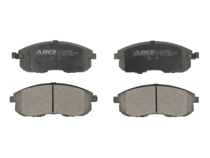 Set placute frana,frana disc NISSAN TIIDA Limuzina (SC11X) (2006 - 2016) ABE C11096ABE