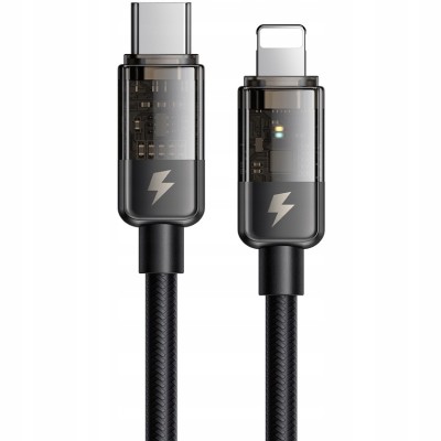 Cablu Prism, Rapid, Robust, Usb-C, Pentru Iphone, 36W, 1.2 M, Negru, Mcdodo foto
