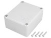 Carcasa Universala KRADEX ABS Gri IP65 74x89x41mm cu Garnitura
