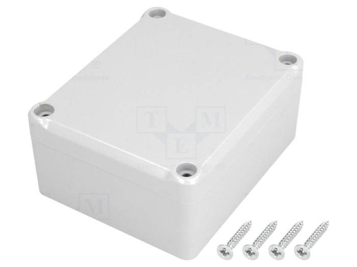 Carcasă universală ABS gri IP65