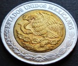 Cumpara ieftin Moneda bimetal 1 NUEVO PESO - MEXIC, anul 2017 * cod 4920, America Centrala si de Sud