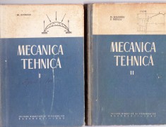 MECANICA TEHNICA VOL 1 SI 2