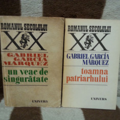 UN VEAC DE SINGURATATE/TOAMNA PATRIARHULUI-GABRIEL GARCIA MARQUEZ (2 VOL)