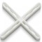 Distantiere lungi ( Cruciulite ) pt. placi - gresie si faianta - Rost 3 mm - L - 200 buc - RUBI-2953