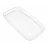 Husa silicon transparenta (cu spate mat) pentru Nokia 308 / 309 Asha