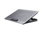 Stand Cooler notebook Trust Exto, pana la 16 inch, 1 ventilatoare, Argintiu