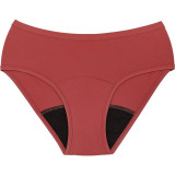 Snuggs Period Underwear Classic: Heavy Flow Raspberry chiloți menstruali textili &icirc;n caz de menstruație puternică mărime XS Raspberry 1 buc