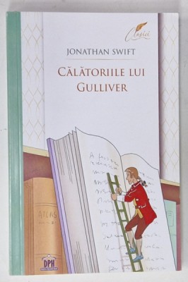 CALATORIILE LUI GULLIVER de JONATHAN SWIFT , ilustratii de SERBAN ANDREESCU , 2024 foto