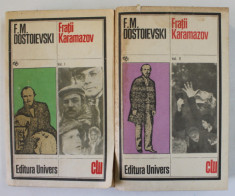 FRATII KARAMAZOV , VOLUMELE I - II de F. M. DOSTOIEVSKI , 1982 foto
