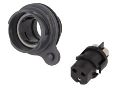 Conector circular soclu mamă 3 pini 25A 600V BULGIN Buccaneer PXP7012/03S/ST