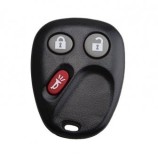 Set 2 bucati - Carcasa cheie Topautochei&amp;#174; compatibila cu GM, Buick, Chevrolet 3 butoane, fara suport pentru baterie pe spatele carcasei