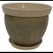 Ghiveci din ceramica pentru flori cu suport, 6124, MN019709, Feronya