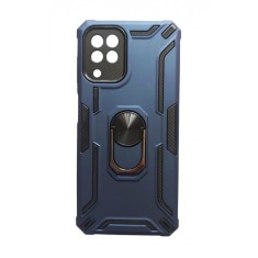 Husa telefon compatibila cu Samsung Galaxy A22 4G, Powerful, Inel si placuta metalica, HT92