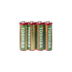 Baterie Toshiba AA, Heavy Duty, R6, 1,5V, zinc carbon, set 4 baterii