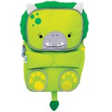 Rucsac Copii Trunki Toddlepak Dino Verde, 4L, Reflectorizant, +2 ani
