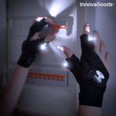 Manusi cu lumina LED, Gleds InnovaGoods, 2 piese, poliester