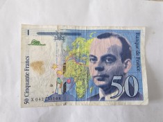 Franta 50 Francs 1997 foto