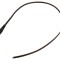 Cablu DC 5,5/2,1 Negru 0,5m