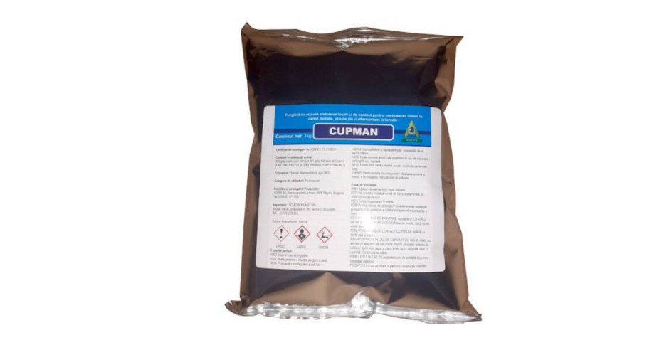 Cupman 1 kg fungicid sistemic si de contact (cartof, tomate, vita de ...