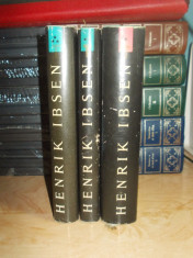 HENRIK IBSEN - TEATRU ( 3 VOL. ) , 1966 ( CARTONATE ) foto