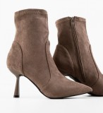 Cumpara ieftin Botine dama Jak Khaki
