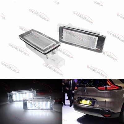 Set lampi LED numar Renault Espace Mk4 , Scenic MK2, Laguna II Sport T foto
