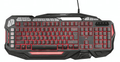 Tastatura gaming Trust GXT 285 Advanced Gaming Black foto