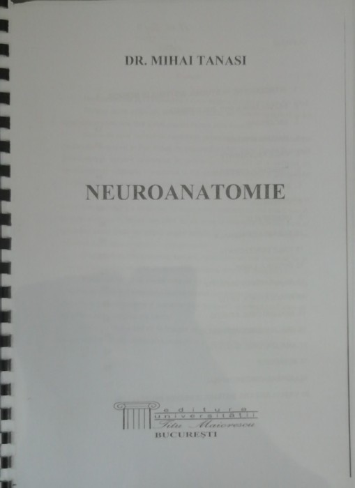 myh 32fs - Mihai Tanasi - Neuroanatomie - ed 2011