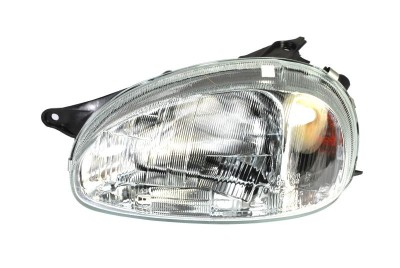 Far Opel Corsa B 01.1993-10.2001 DEPO fata stanga, Tip bec H4, reglare electrica foto
