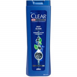 Sampon CLEAR Men Deep Clean, 400 ml, cu Menta, Sampon Extract de Menta, Sampoane cu Menta, Sampon pentru Barbati, Produse de Ingrijire a Parului, Prod