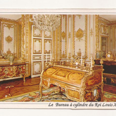 FA21-Carte Postala- FRANTA - Versailles, Le bureau du Roi Louis XV, necirculata