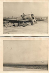 Fotografie lot 2 poze avion militar american al doilea razboi mondial foto