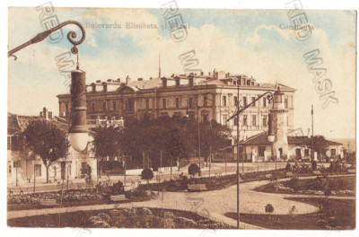 3236 - CONSTANTA, Lighthouse, Romania - old postcard - used - 1914 foto