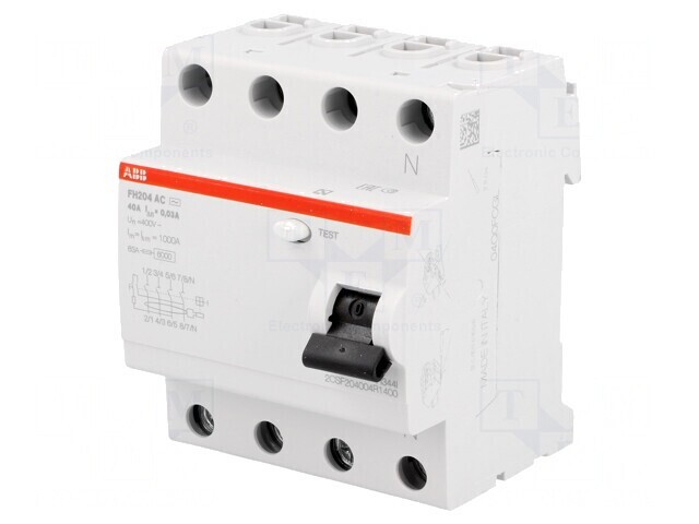 &Icirc;ntrerupător Diferential 40A 30mA 4P IP20