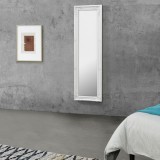 Oglinda de perete Livorno W 132 x 42 x 3,5 cm lemn alb [en.casa] HausGarden Leisure