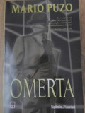 Omerta - Mario Puzo, RAO 2007, Carte Politista, 282 Pagini