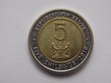 5 SHILLINGS 2010 KENYA