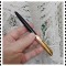 Stilou nou, nefolosit, Youth 404_cu capetele canelate_negru