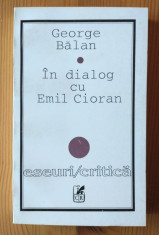 George Balan - In dialog cu Emil Cioran foto