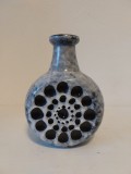 Vaza ceramica vintage VEB STREHLA Germania, anii 60, Mid Century Modern design