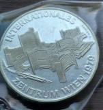 (A147) MONEDA DIN ARGINT AUSTRIA - 100 SCHILLING 1979, ZENTRUM WIEN - PROOF, Europa