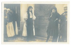 4678 - SALISTE, Sibiu Ethnic women, Romania - old postcard, CENSOR - used - 1917