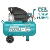 COMPRESOR AER 50L 8BAR, 1100W - TOTAL